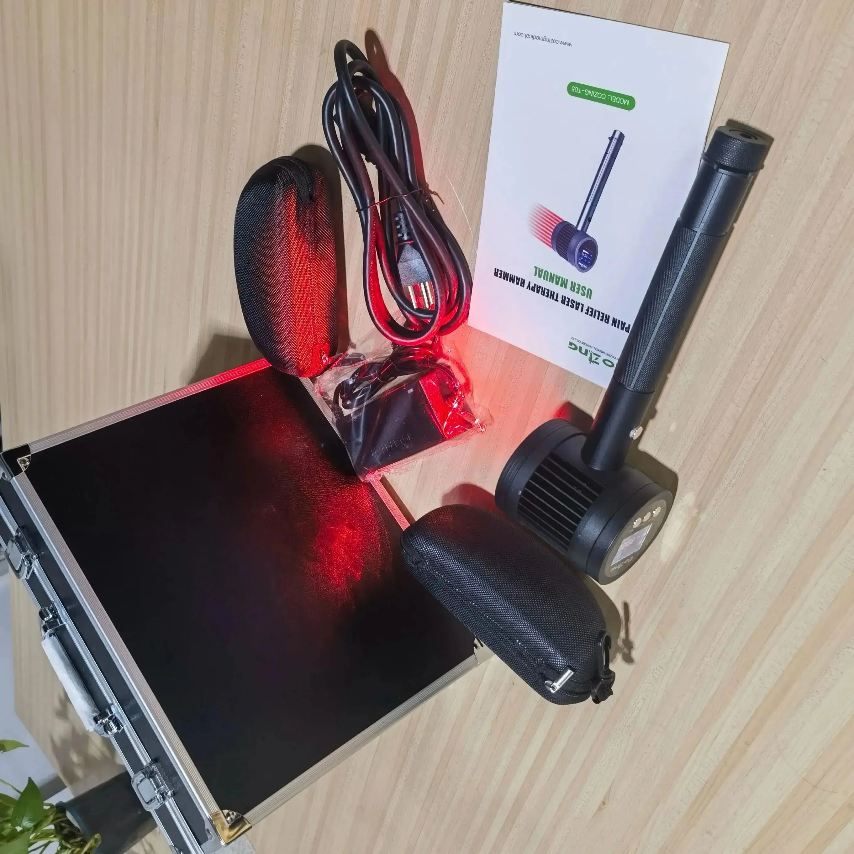 

25Lasers Pet Laser for Osteoarthritis 6x808nm 19x650nm Luxury Setup for Dog Cat Chronic Pain