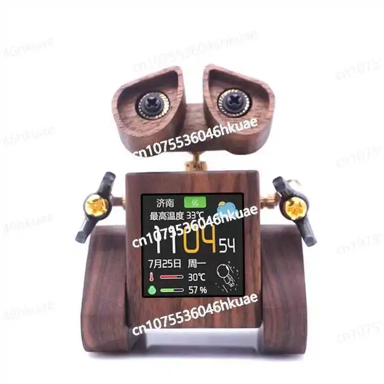 

WIFI умный будильник с погодой, настольный прилив, SD2, подарок на день рождения, креативный робот