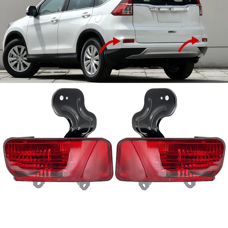 

Для Honda CRV CR-V 2015 2016 задний бампер, задний отражатель, крышка, задние противотуманные фары, противотуманная фара без лампы