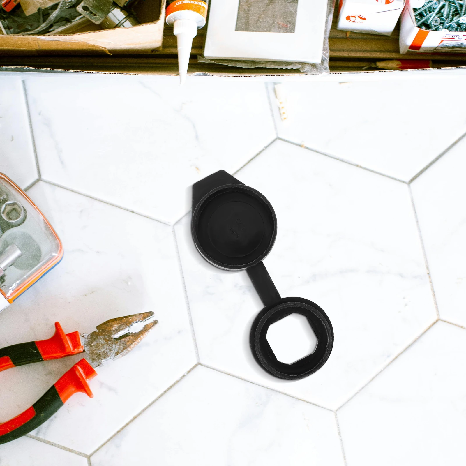 

Cover For Storage Cabinet Trash Bin Triangular Panel Weatherproof 4pcs