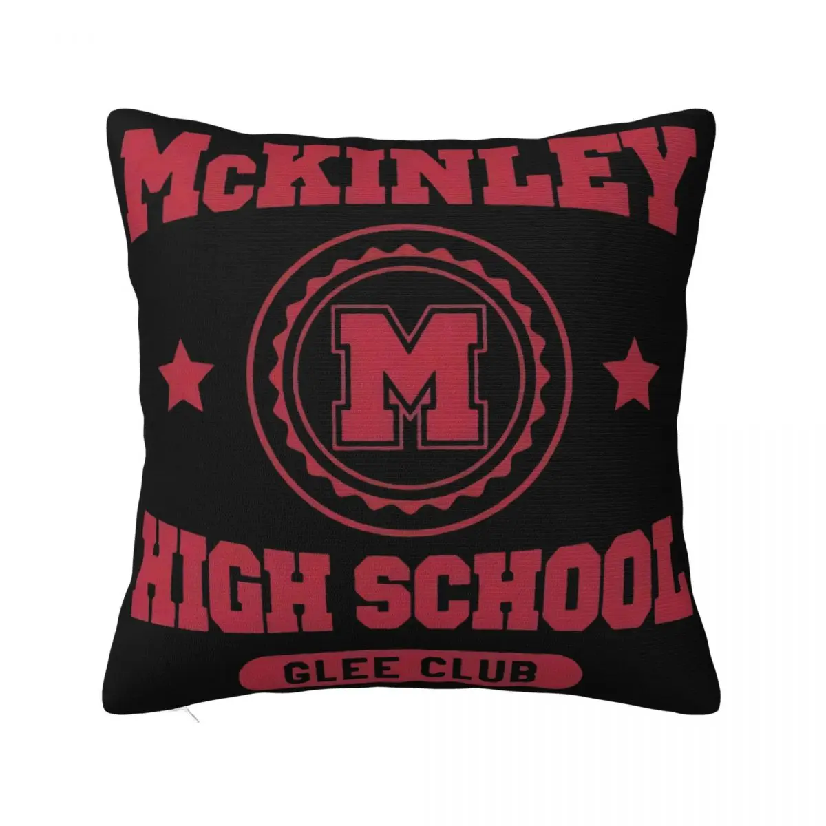 Glee Mckinley Glee Club Gray Heather Adult Natural Pattern Slogan Loose Slogan Winter Colour Pillow Case