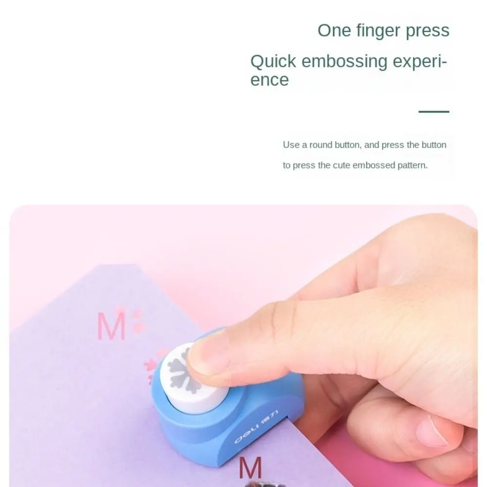 Paper-cut DIY Hole Puncher Mini Easy To Use Mini Paper Puncher Light-hearted Light Weight Gift Card Punches Scrapbooking