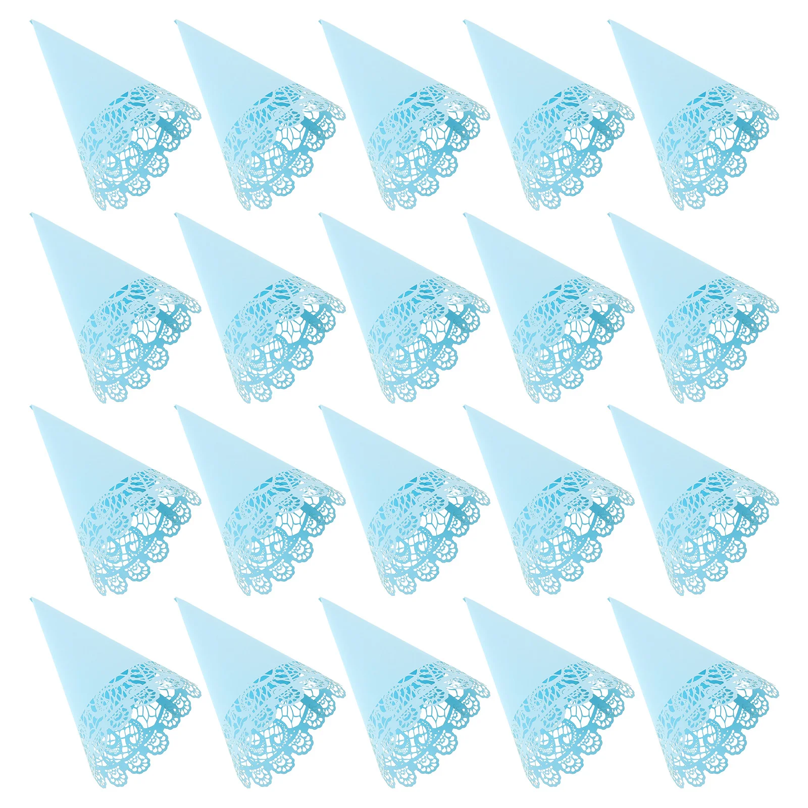 

Paper Fountain Flower Petals Wedding Cone Festival and Party Supplies Confetti Cones Wrapping Craft