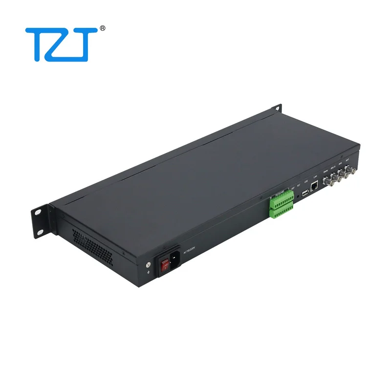 Server orario di rete TZT con OCXO ad alta precisione per Beidou Dual Mode GPS PTP Orologio Server NTP (antenna 30 m + 1/2 porta di rete)