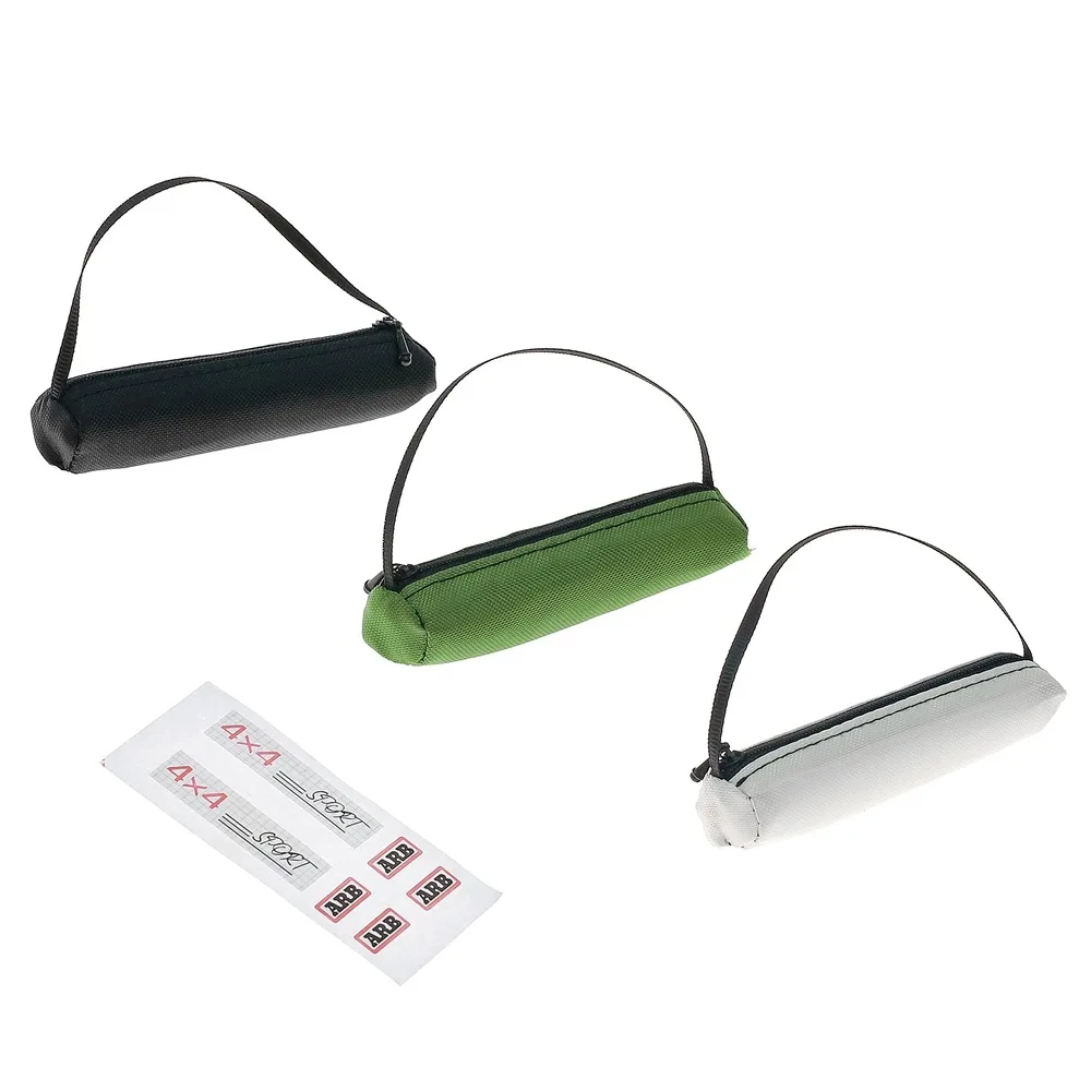 Parti dell'umore simulate per auto RC 1/8 e 1/10 - Borse da viaggio/ornamenti, compatibili con Yikong/TRX4/Tank 300 e altro