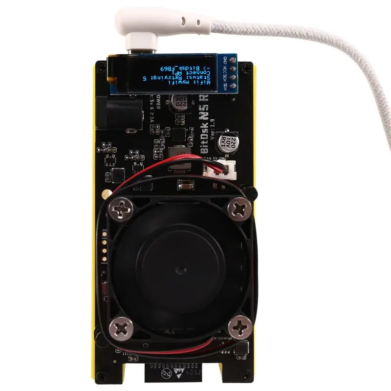 A41Z-For BM1397 Miner 200Gh/S Stand-Alone Bitdsk Bitcoin ASIC BTC Miner Solo Miner Low Power Miner