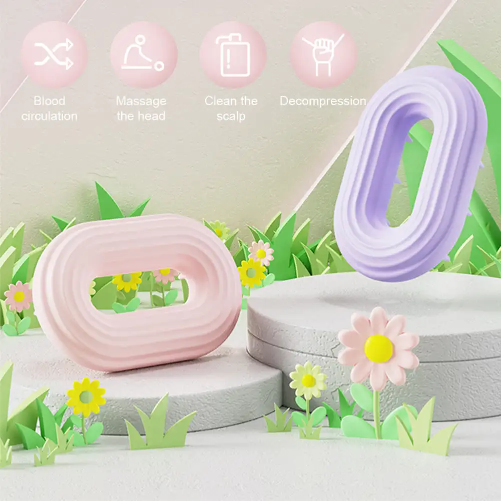 Универсальные новые массажные перчатки для ванной и ванной, безопасные силиконовые аксессуары, щетка для мытья волос, Массажная щетка для головы, инструменты для расчески