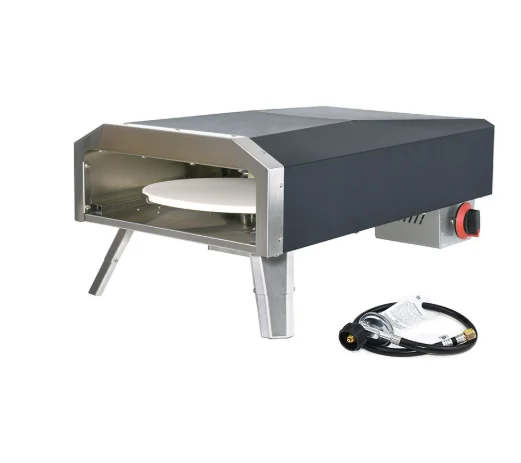 

Автоматическая роторная коммерческая газовая печь для пиццы из нержавеющей стали, прочный уличный тостер для домашней пиццы