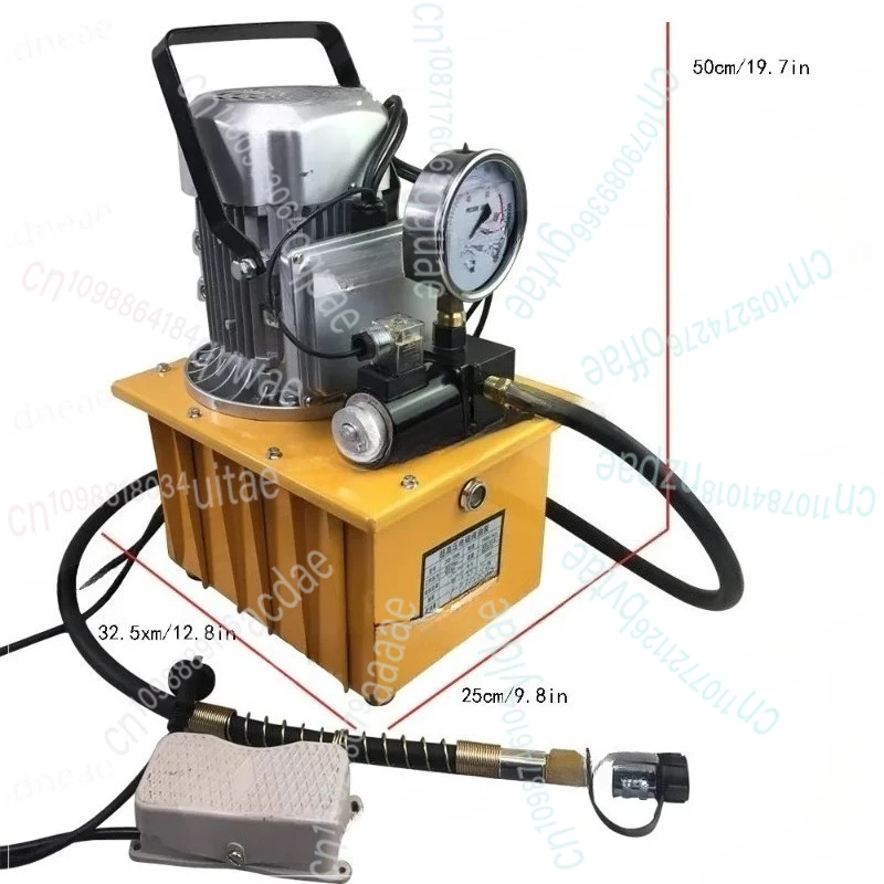 

750W -70M-Pa E-lectric Driven Hydraulic Pump 10000 PSI Pedal Solenoid Valve Control