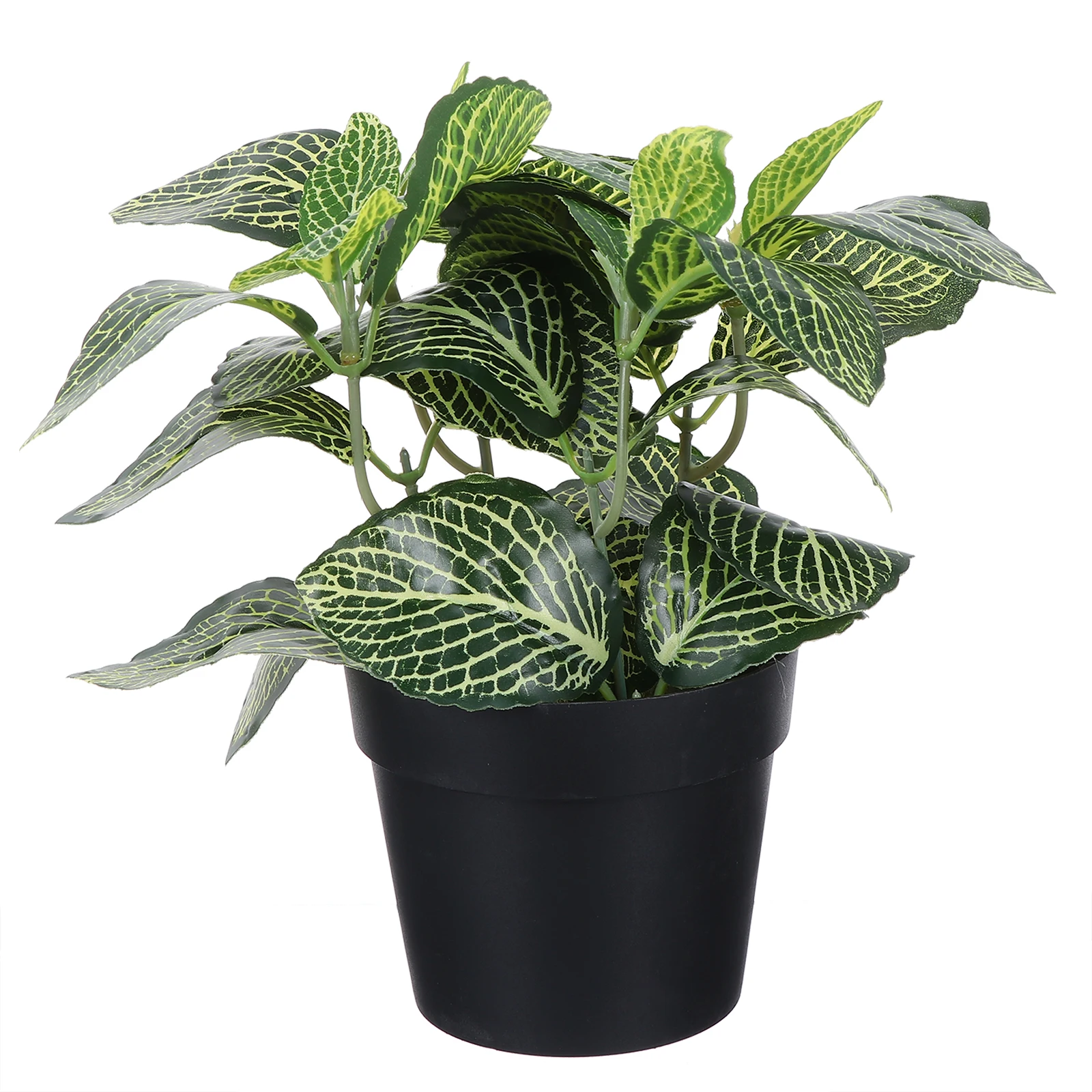 

Artificial Plant Potted Greenery Faux Plants Indoor Flowerpot Plastic Succulents Home Decor OfficeRealistic Bonsai Fake