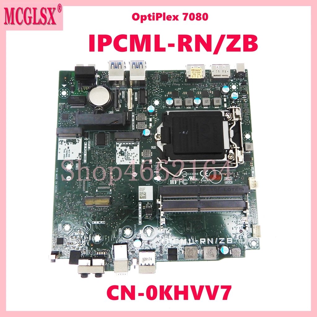 IPCML-RN/ZB Mainboard For DELL OptiPlex 7080 All-In-On Motherboard CN-0KHVV7 100% Tested Fully Work OK