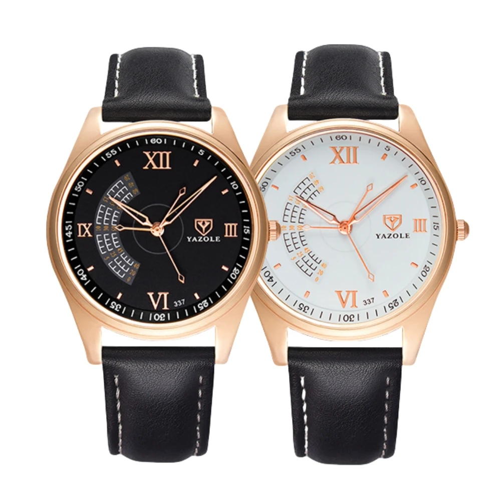 New Business Men's Wristwatch Clock Fashion Casual Leather Sport Man Watch Top Brand Luxury Quartz Watches for Men montre homme