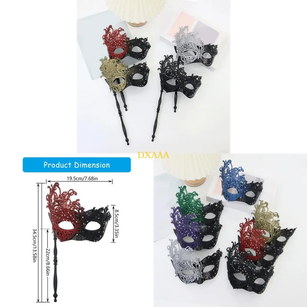 

DXAA Masquerade Masks,Venetians Halloween Costume Masks Christmas Party Masks Gift