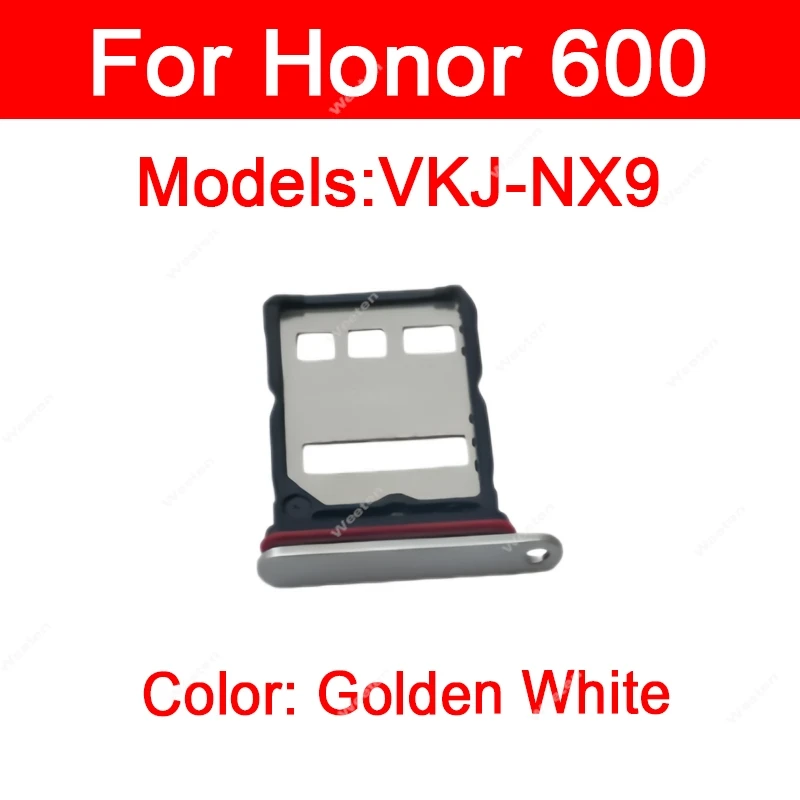 SIM Card Slot Tray Holder Adapter For Honor 600 VKJ-NX9 SIM Card Tray Reader Holder Slot Connector