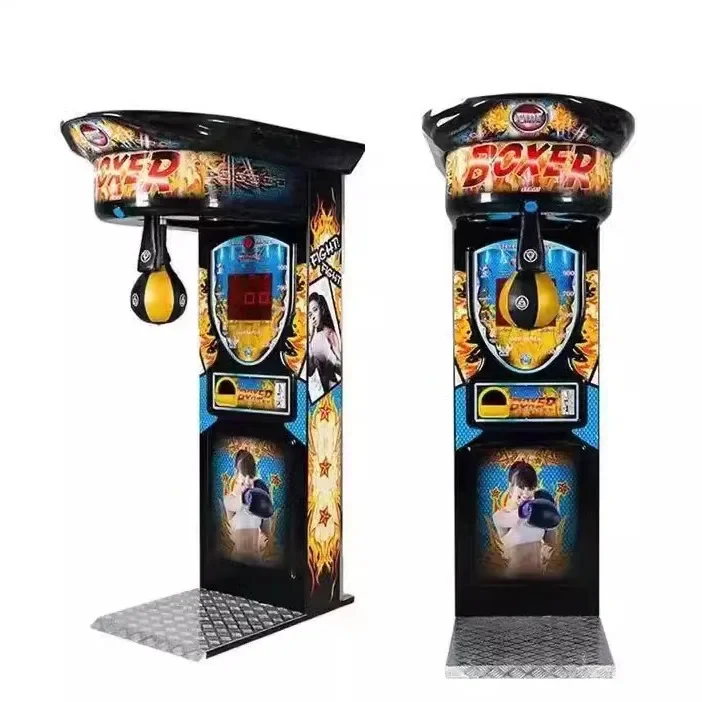 Dragon Fist Coke Machine Boxing Machine Test Strength Hercules Boxer Hegemony Coin-operated Coke Gifts Amusement Machine