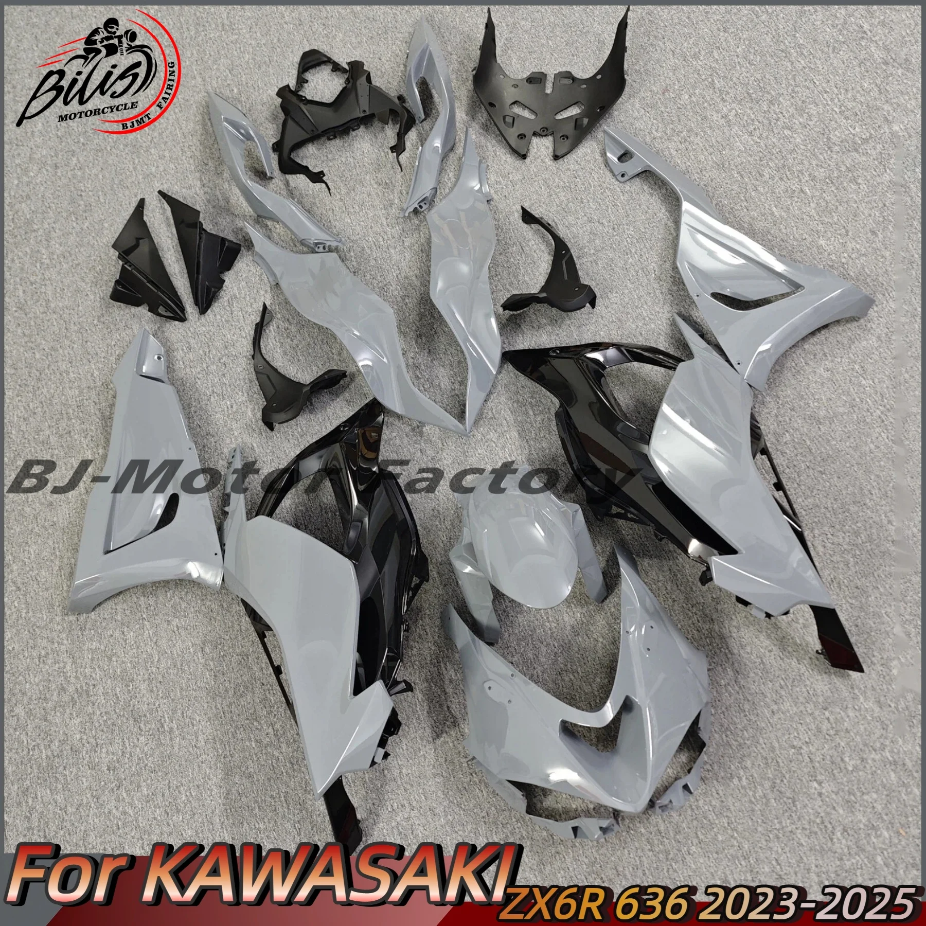 

New ABS Motorcycle Fairings kit Fit For Kawasaki ZX-6R 636 23 24 25 2023 2024 2025 Custom Green