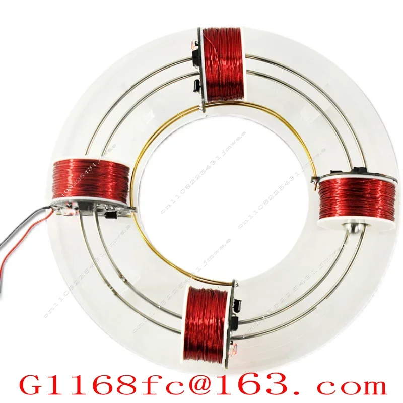 Self Made Electromagnetic Teaching Tool Model for Scientific Experiments of Electromagnetic Ring Cyclotron