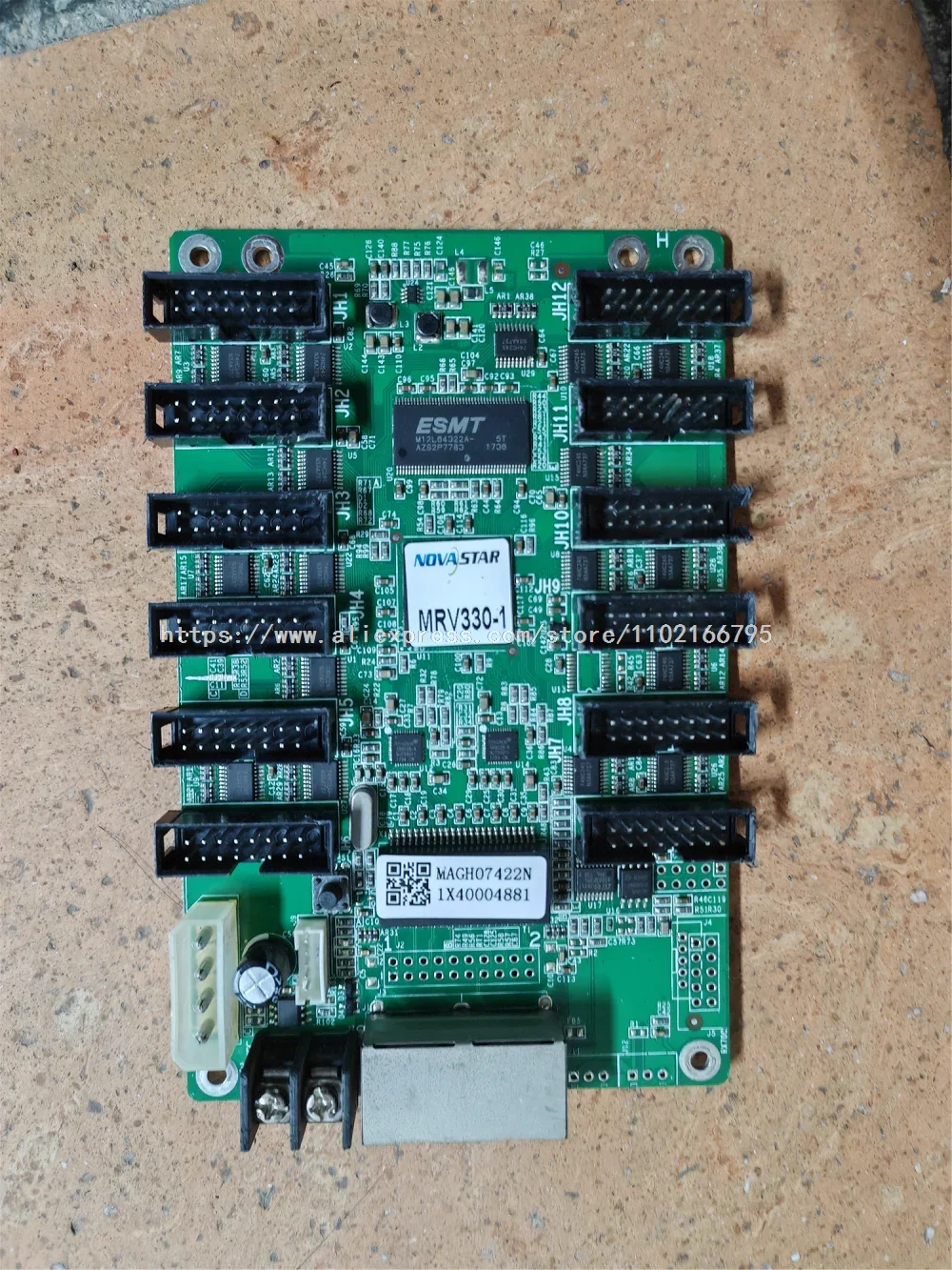 

Карта приема управления светодиодным экраном MRV330-1