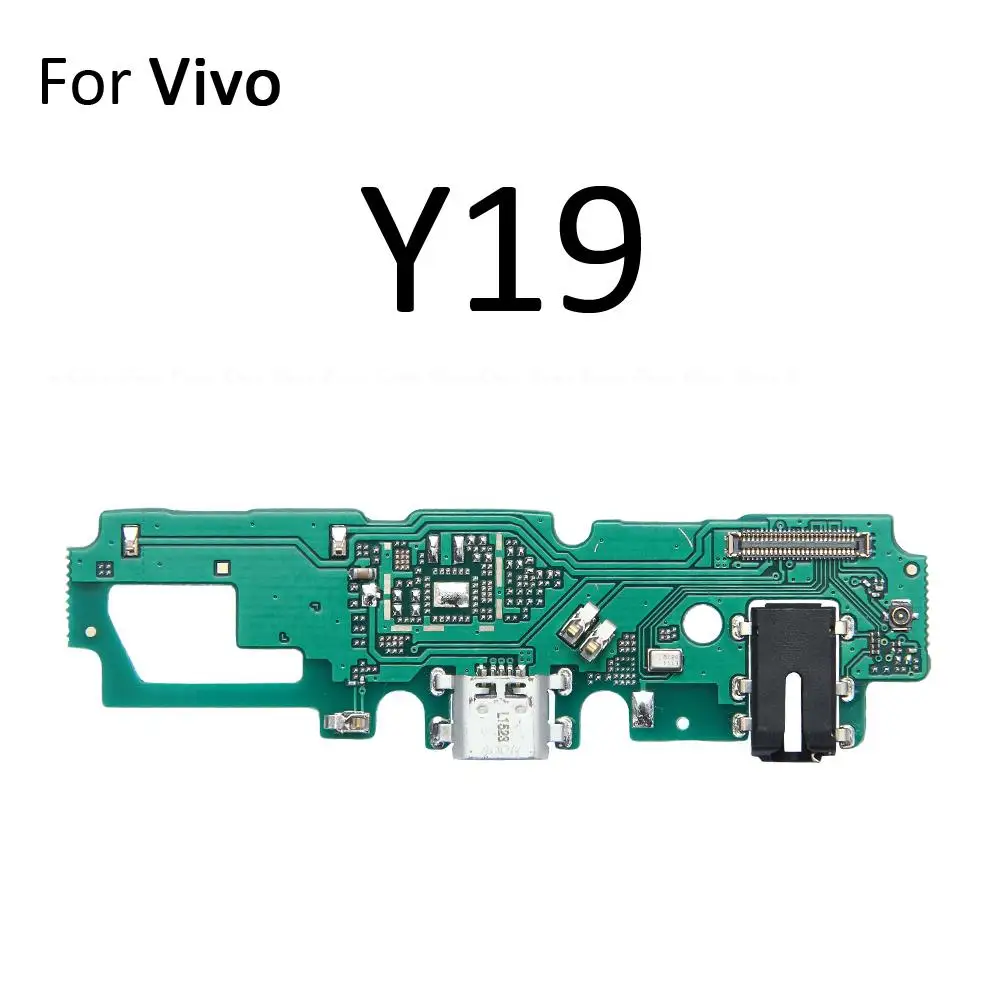 USB Charging Port Dock Plug Connector Charger Board Microphone Flex Cable For Vivo Y11 2019 Y11s Y12 Y12A Y12i Y12s Y15 Y17 Y19