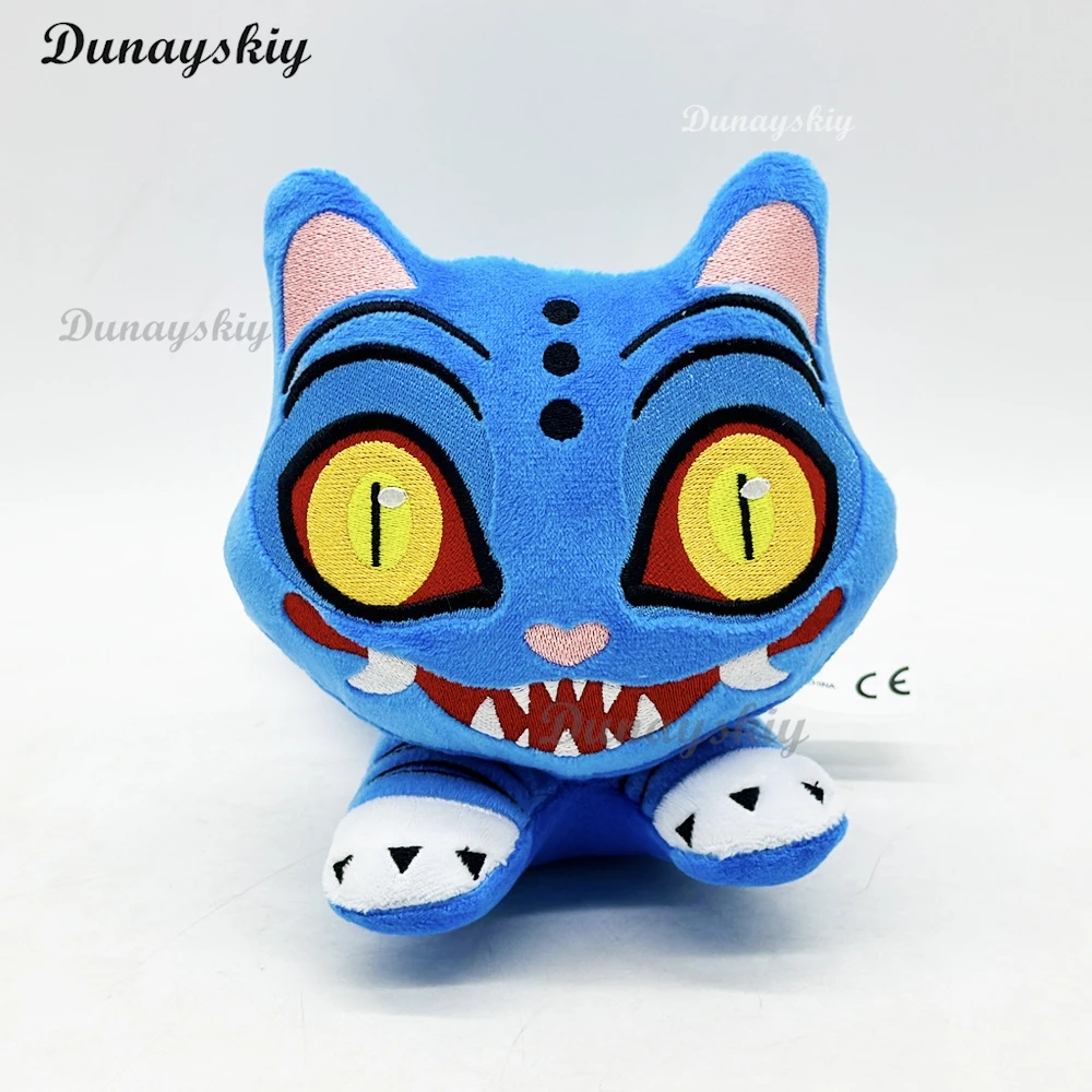 Movie Kpop Demon Game Hunters Blue Tiger Plush 20/25cm Magpie Hat Bird Animal Cosplay Peluche Rumi Mira Zoey Jinu Cos