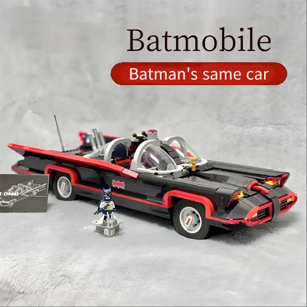 

1822pcs Superheroe Classic TV Series Batmobile Car Model 76328-Bricks Assemble Toys For Holiday Party Ornament Birthday Gifts