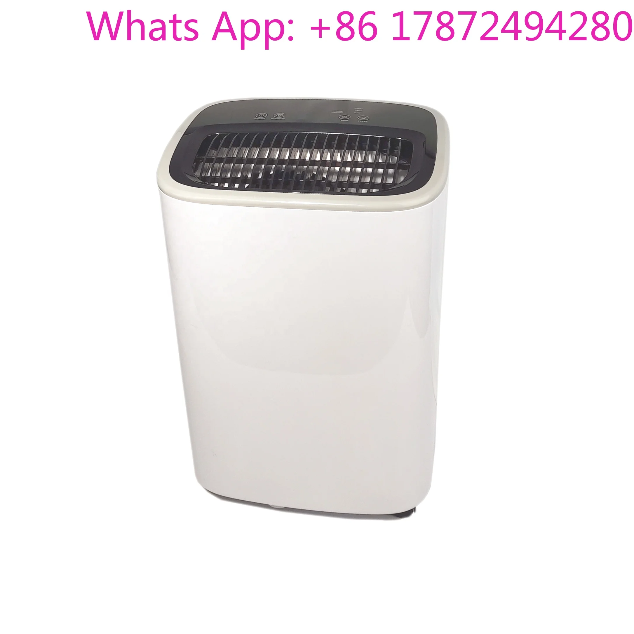 Deshumidificador Electric Home Dehumidifier Small Strong Wind Instant Cooling R290 Laundry Designed LED Display Portable 10L EMC