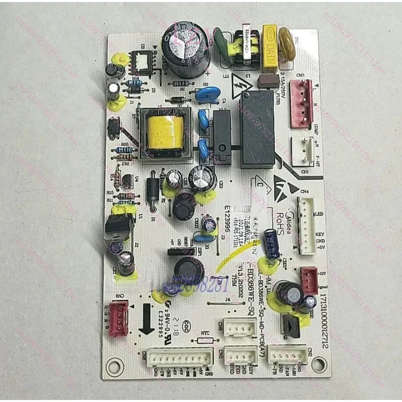 95%New  THM-UL-BD386WE-SQ-MD-PCB midea refrigerator board UR-BCD481WE-SQ 17131000002821 UL-BD386WE-SQ 1731000012712