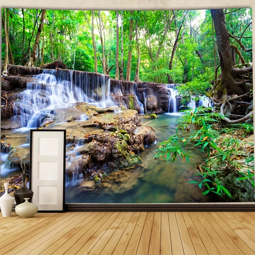 Landschaft foto hintergrund, verwendet für wohnzimmer, schlafzimmer, büro, familien zimmer, party dekoration