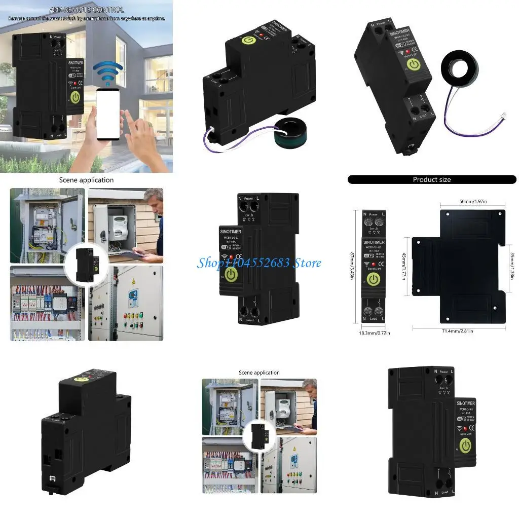 

Y6GD Professional with Timers Energy Usage Monitors Simple Installation
