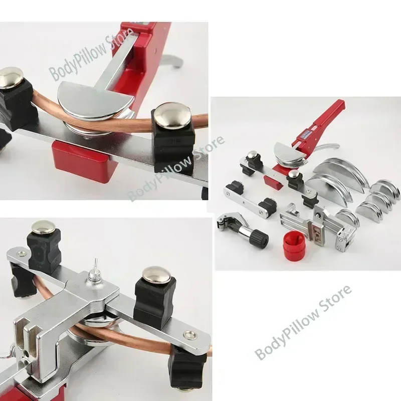 Manual Pipe Bender Copper Aluminum Pipe Tool Pvc  Iron Square Wire Universal Pipe Bender