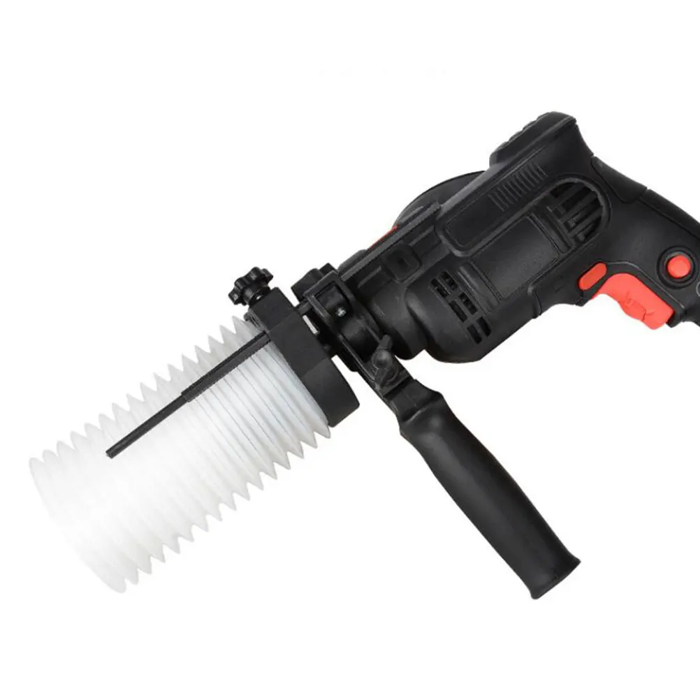 

Universal Electric Hammer Dust Collector Soft Rubber PVC Drill Dust Cover Power Tool Accessory for Drilling Walls Ceilings