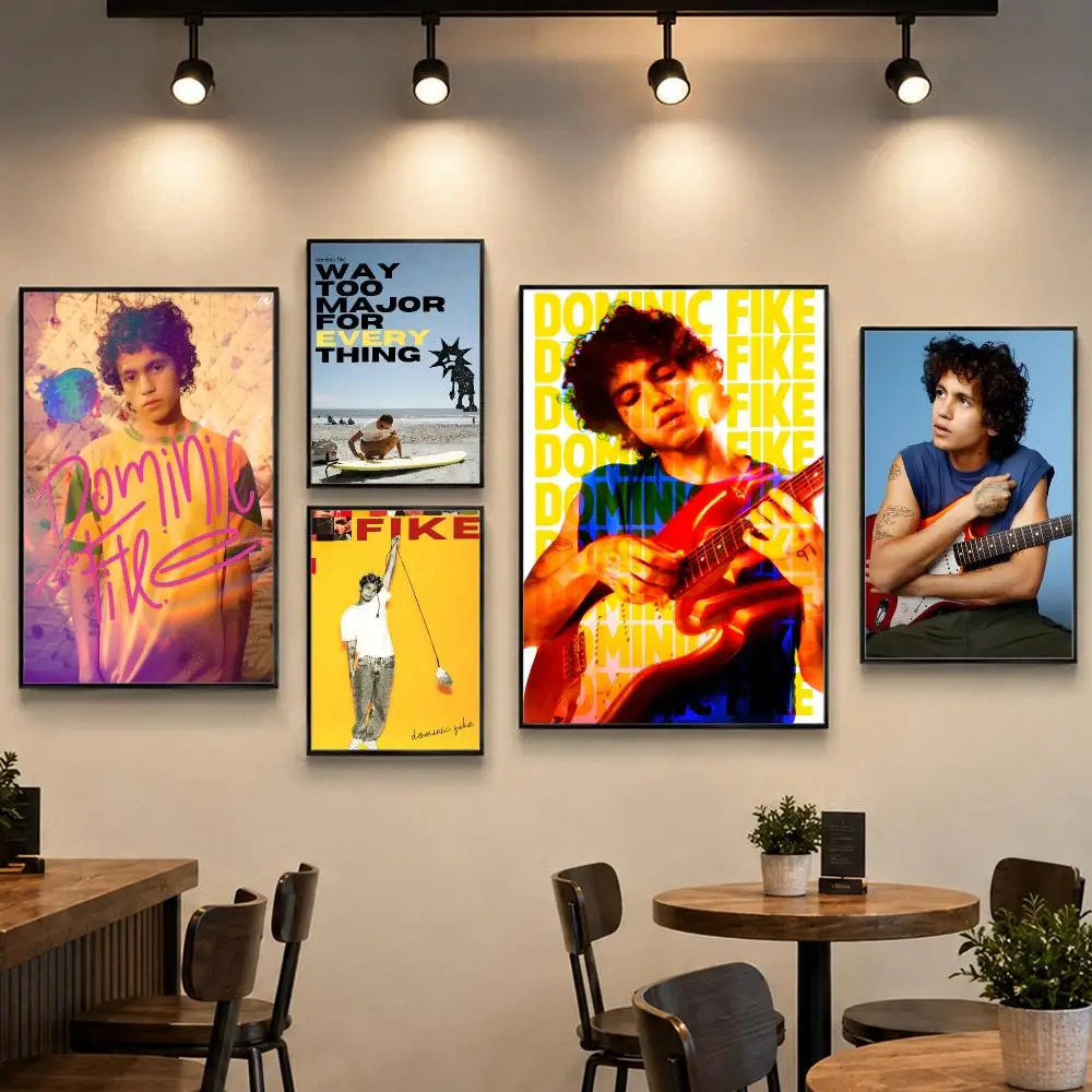 Singer D-Dominic Fike Poster PP Paper Decorative Wall Art for Living RoomsBedrooms Bars Cafes Stylish Home Decor Gift