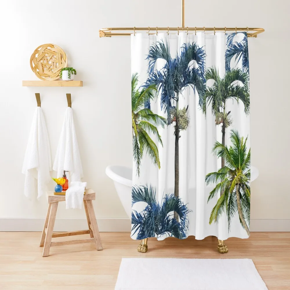 

Palm Trees Shower Curtain For Bathroom Shower Bathroom Accessories Curtain