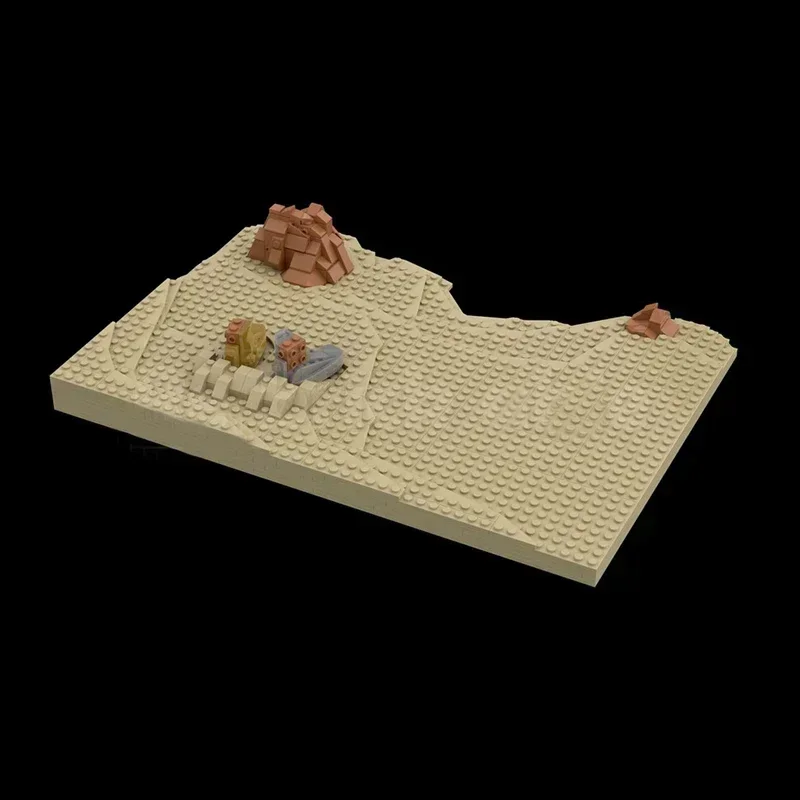 

Popular Star Model MOC Building Blocks 75379 / 75398 Movie Model DIY Assembly Bricks Creative Collection Display Gifits Toys