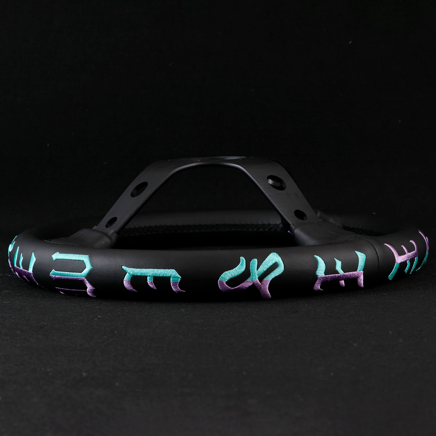 LW 320mm Pablo Edition Embroidery Deep Dish Sport Steering Wheel for MOMO OMP NRG SPARCO HKB Hub view 3