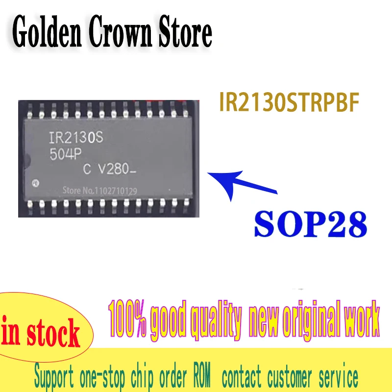 5Pcs/Lot  New Original IR2130S IR2130 SOP-28  In Stock