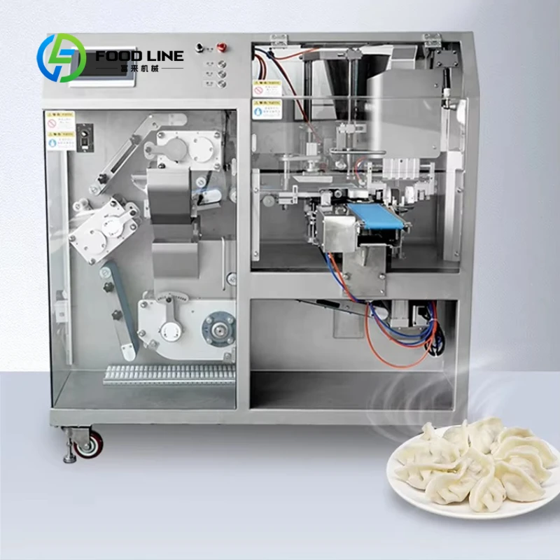 Customized Commercial Turbo Dumpling Machine Professional Baking And Food Processing Equipment Lace Dumpling Machine