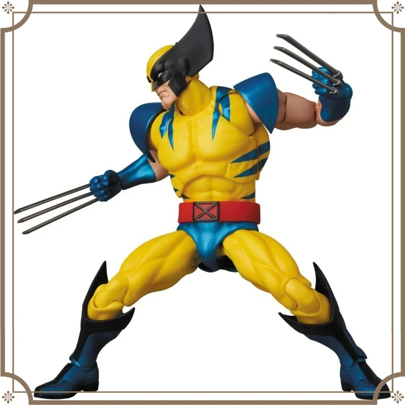 

16cm Marvel Classic Suit MAF096 Wolverine Logan X-Men Articulated Action Figure Model Ornament Toy Collectible Ornaments