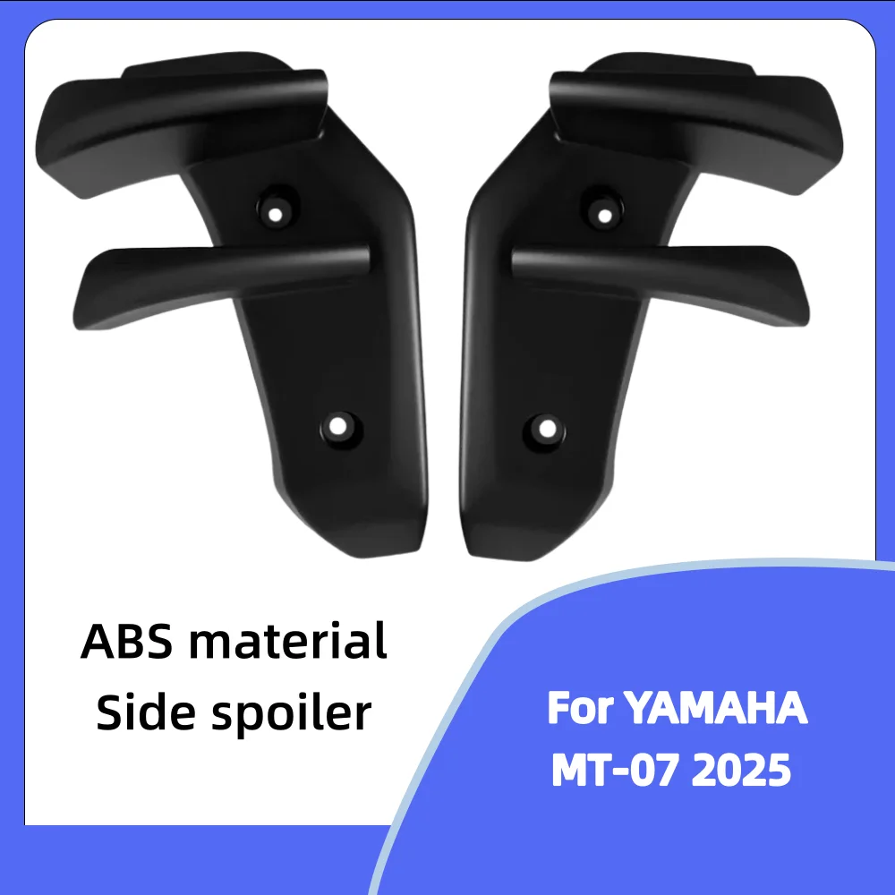 FOR  YAMAHA  MT07  mt07  2025 MT-07 2025 Side wing side spoiler motorcycle, aerodynamic small wing fixed wing
