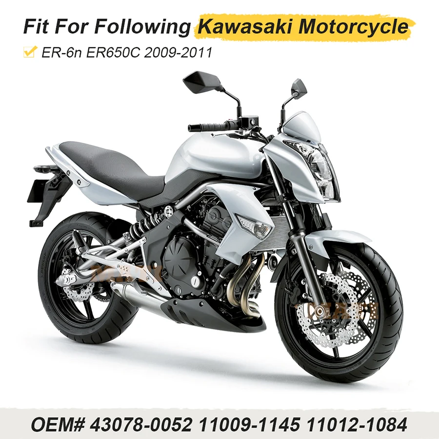 M MATI Radiator Overflow Coolant Water Tank w/Cover For Kawasaki ER-6n ER650C 2009-2011 43078-0052 11009-1145 11012-1084