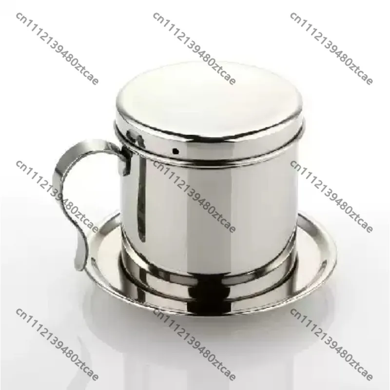 Vietnam Drip Coffee Pot Stainless Steel Drip Coffee Filter Cup Household Office Dripper
