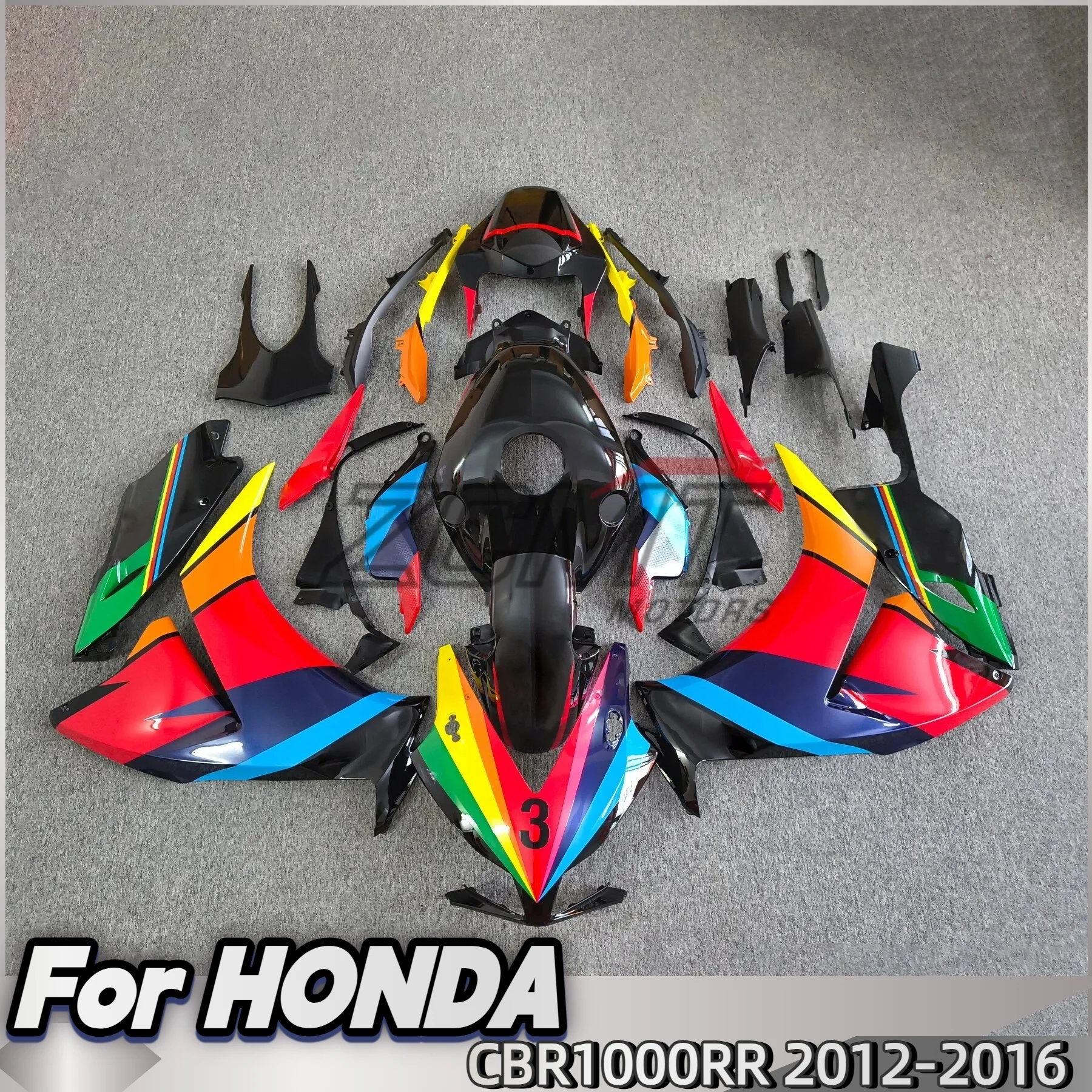 

For HONDA Motorcycle CBR1000RR 2012 2013 2014 2015 2016 ABS Bodywork full Fairings Kit CBR1000 RR 12 13 14 15 16 Shell Fairing