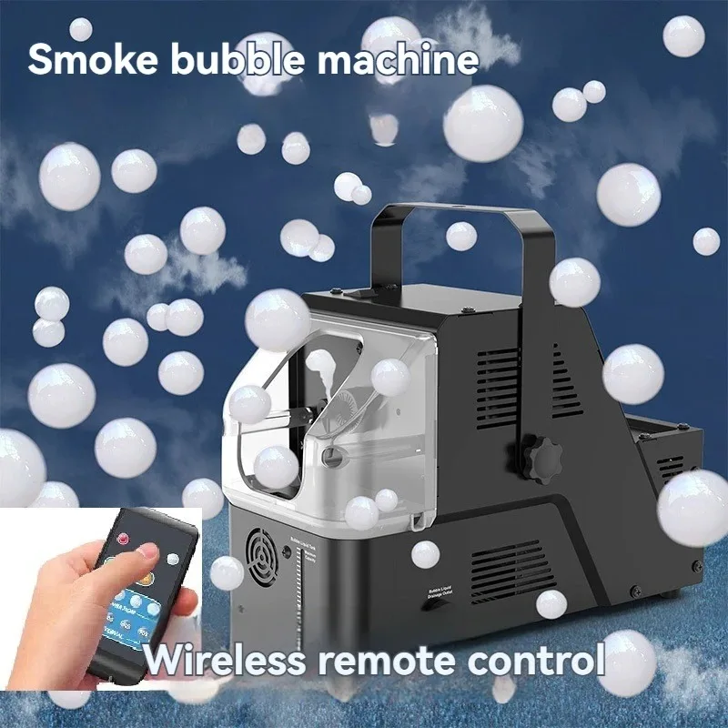 

【2026】Smoke Bubble Machine Vertical Bubble Machine Stage Special Effect Remote Contreller for DJ Wedding Performance
