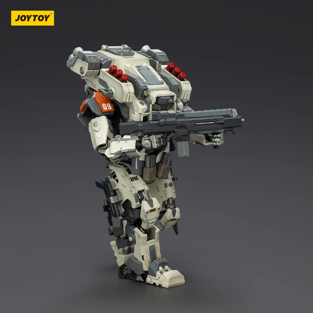 Joytoy figura de ação apoc série sombra ferro vanguard céu striker tempestade lucis bedrock albus assalto pesado mech modelo brinquedos kit