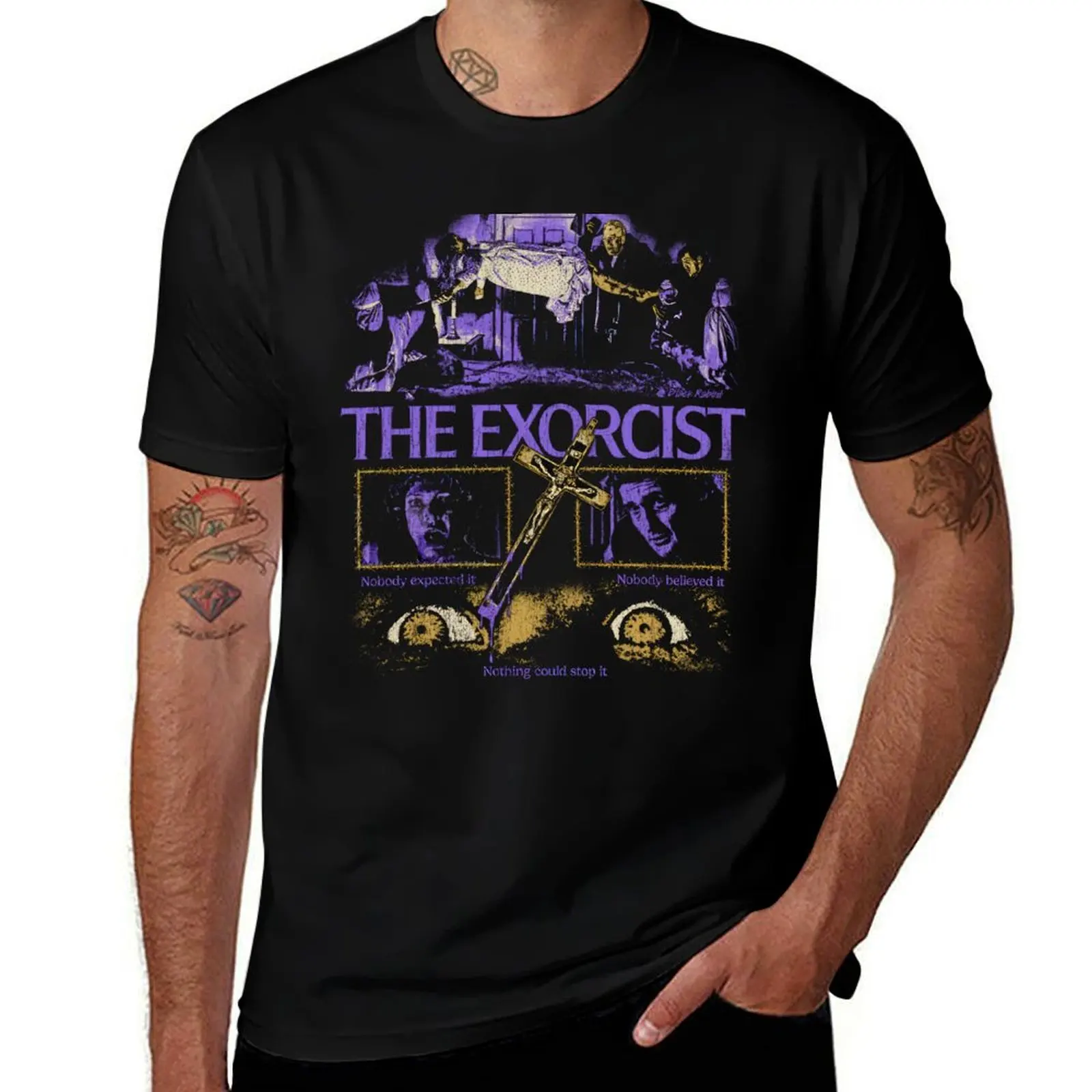 

tshirt shirts prints The t printed shirts man 1973 Exorcist with 70s for t anime T-Shirt