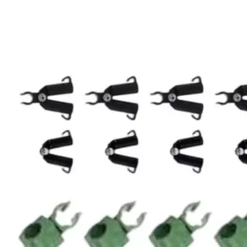 80pc Garden Trellis Connection System Featuring A for type and B for type Clips for Customizable Plant Training and Stability