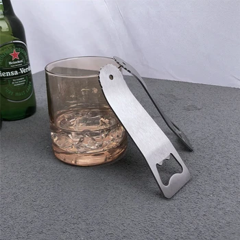100pcs Stainless Steel Beer Bottle Opener Portable Bottle Opener Cap Opener Restaurant Kitchen Accessories Small Tools