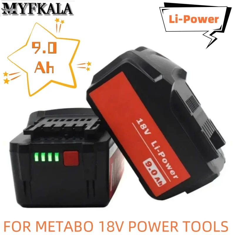 Для Metabo 4,0-625592000 Ач 18 В Аккумуляторный электроинструмент, перфоратор, гаечный ключ, молоток, шлифовальная машина для Metabo 18 в Battery Asc30 Asc55