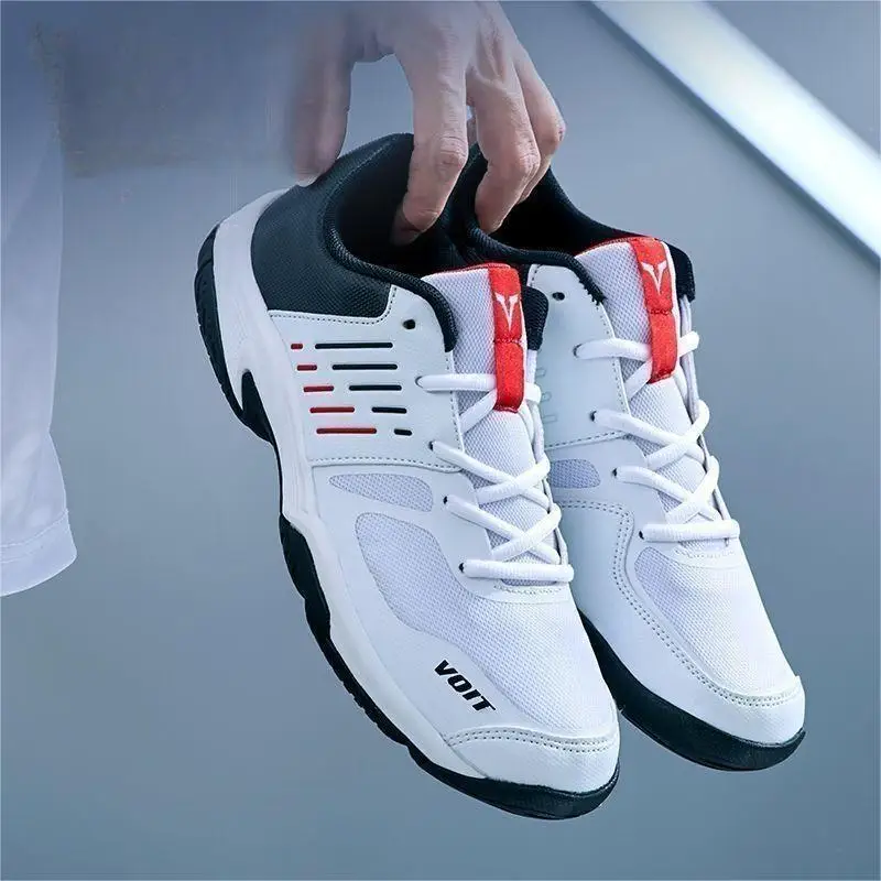 

Professional Men Badminton Shoes Breathable Badminton Sneakers Non Slip Daily Training Sneakers Wear-Resisting Running Shoes