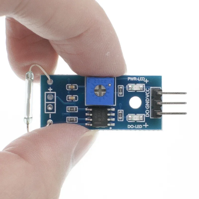 Módulo magnético do sensor da mola Lm393, interruptor magnético